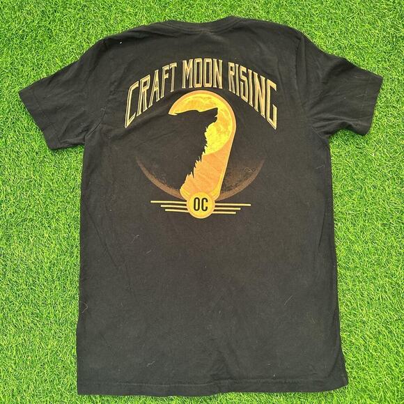 Craft Moon Rising, Old Chicago 2018 Halloween Tour Black Tee - Picture 4 of 5